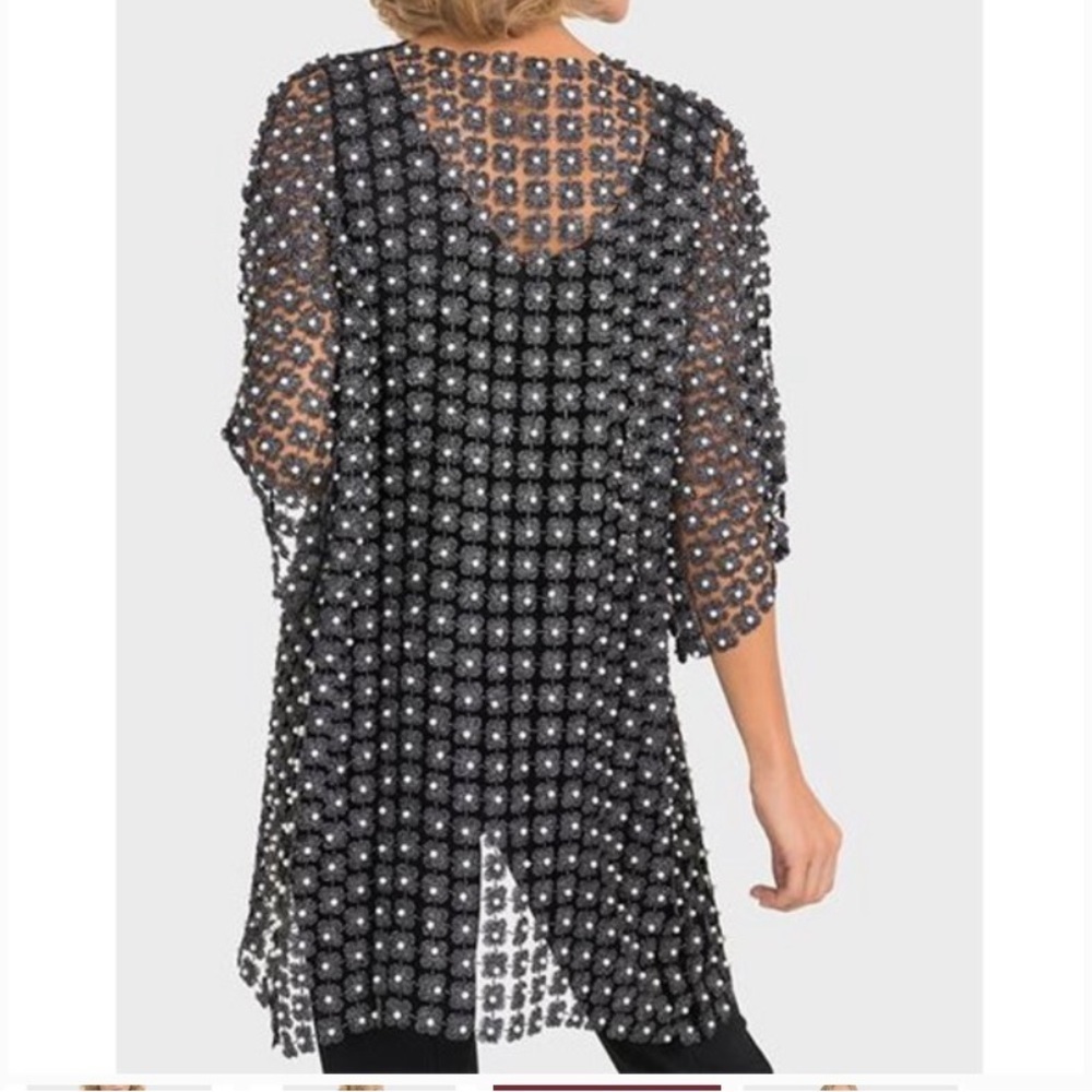❤️ Host Pick ❤️ NWT Joseph Ribkoff pearl cardigan - Picture 2 of 7